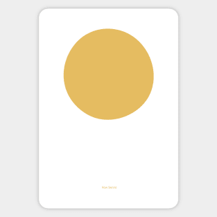 Circular - Crayola Raw Sienna Sticker